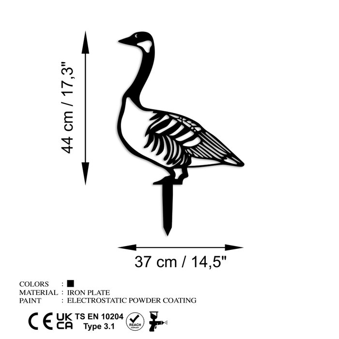Aberto Design Goose 03 Negro Aberto Design Goose 03 Negro